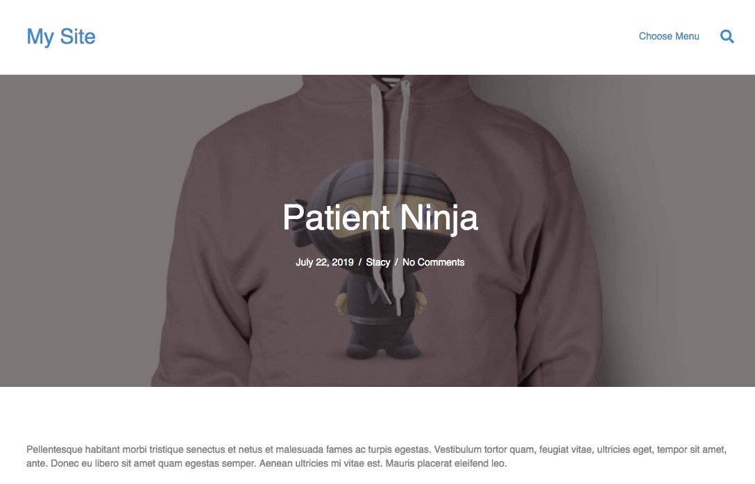 The basic product template in Beaver Themer.