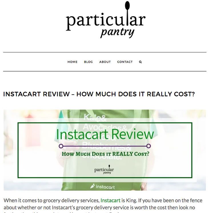 An example of the review type of money making article