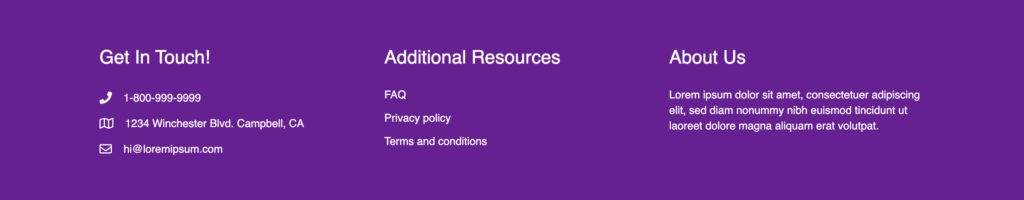 How to design a better site using the Beaver Themer footer template.