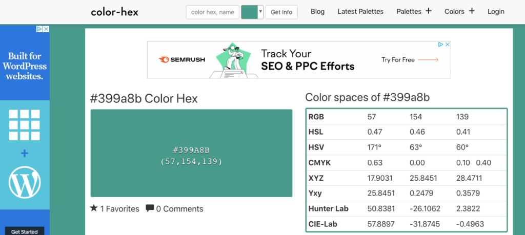 Color hex custom code
