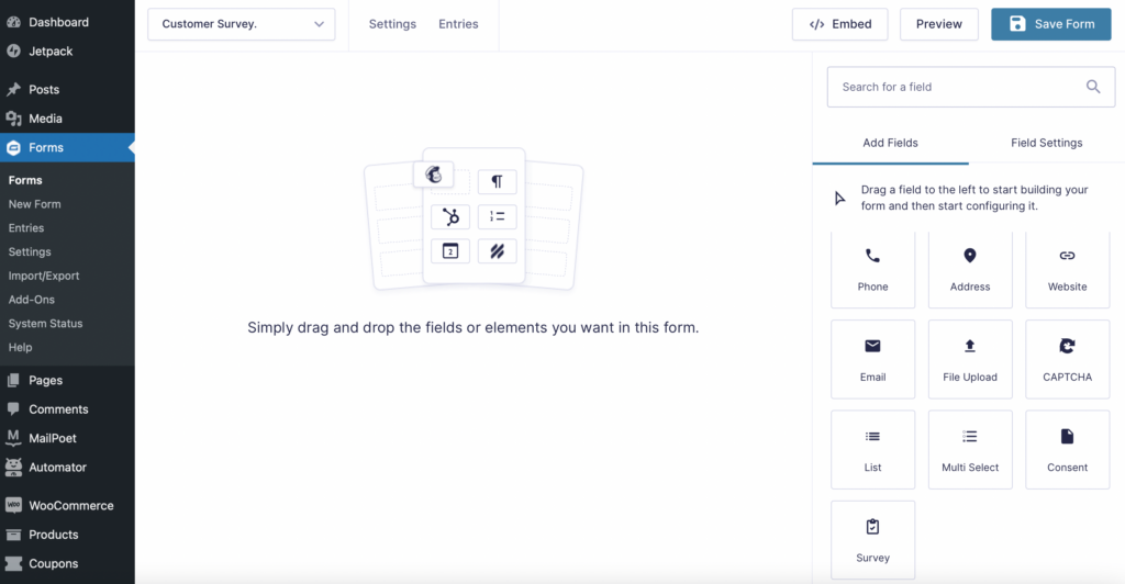 Gravity Forms Survey Add-On