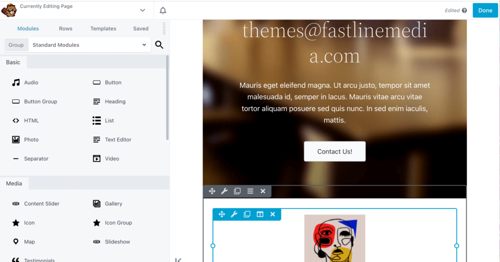 Elements that boost SEO in the Beaver Builder page builder. 