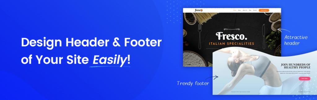 Beaver Builder Header Footer