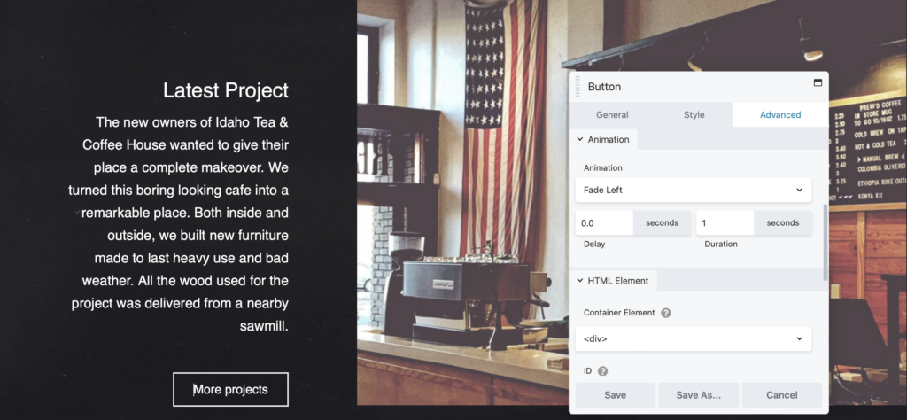 Beaver Builder editing modules