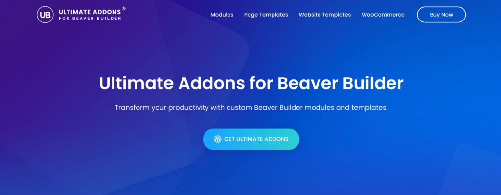 Ultimate Addons plugin