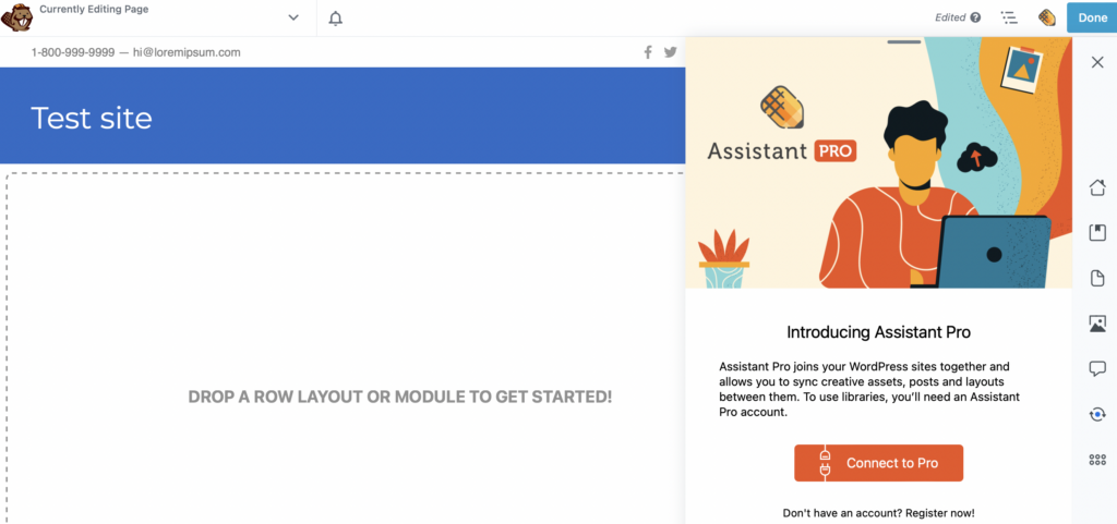 Connect Beaver Builder to Assistant Pro