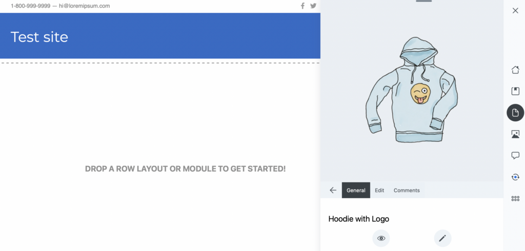 Products in the content section of Assistant Pro
