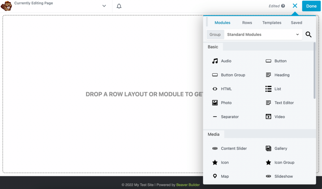 beaver builder modules