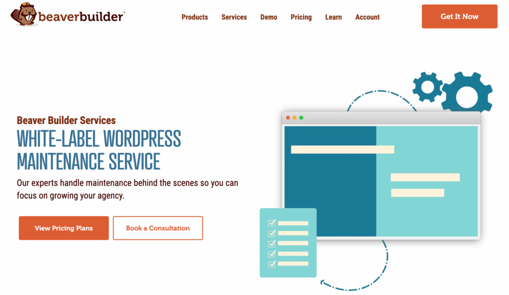 Beaver Builder Maintenance Service