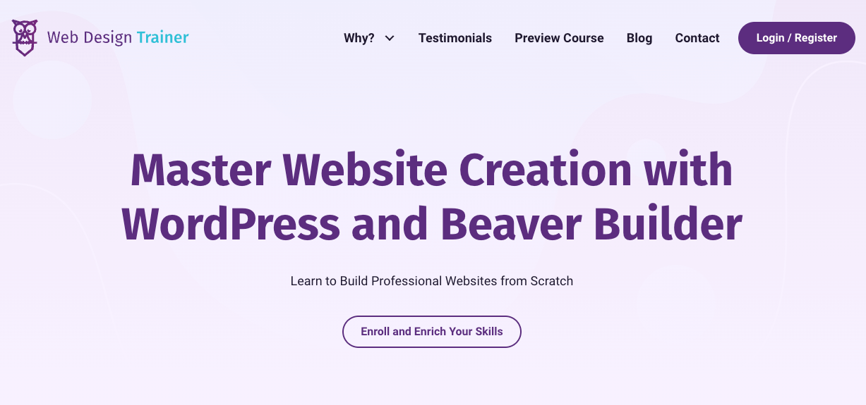 Web Design Trainer Course