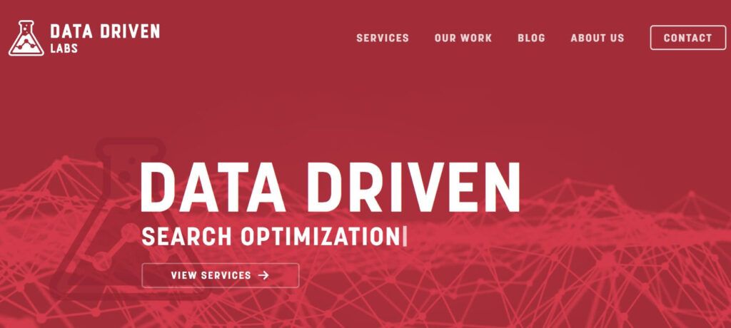 Data Driven Labs is an example of a website built with Beaver Builder.