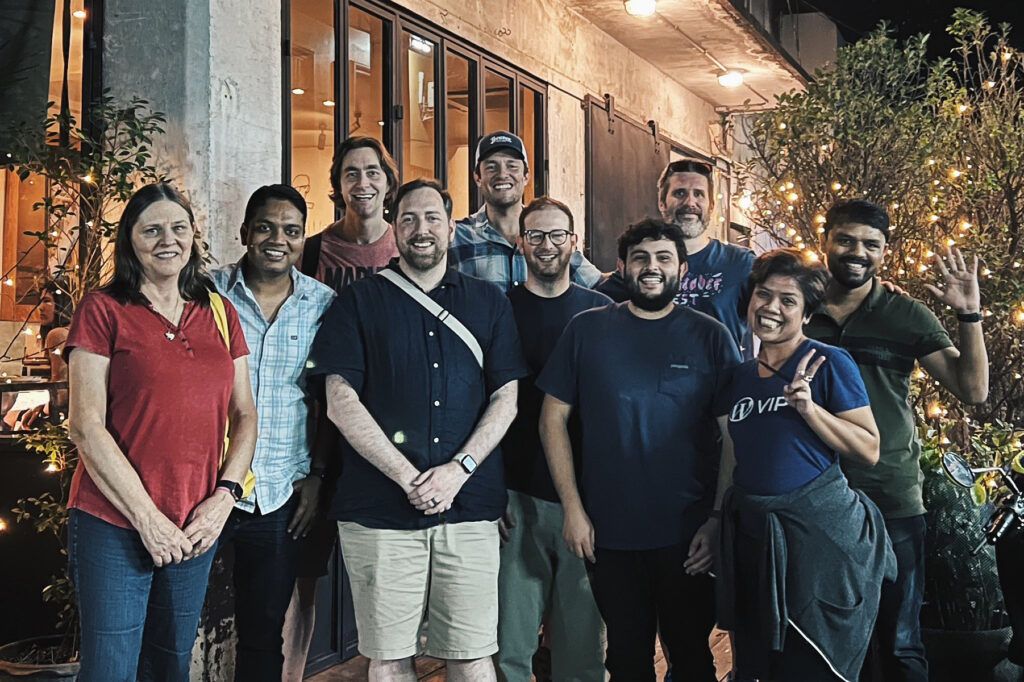A group photo after the Beaver Builder dinner in Bangkok