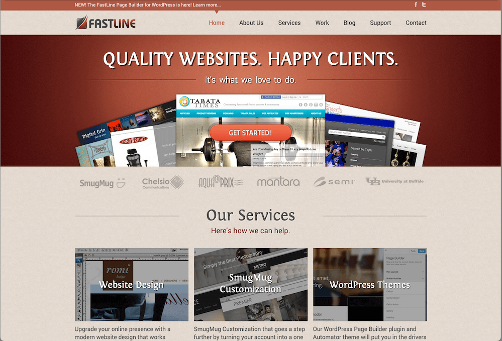 FastLine Page Builder