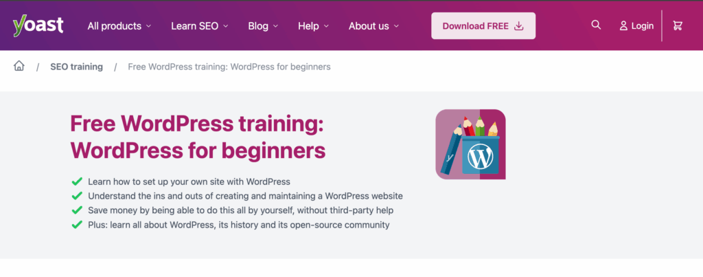 Yoast WordPress Training