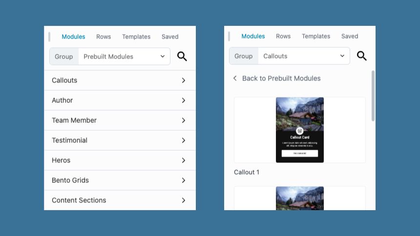 Box Module Templates
