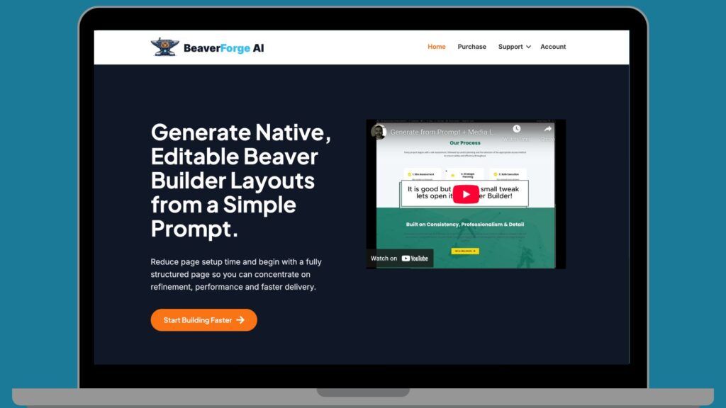 beaverfoge ai home page