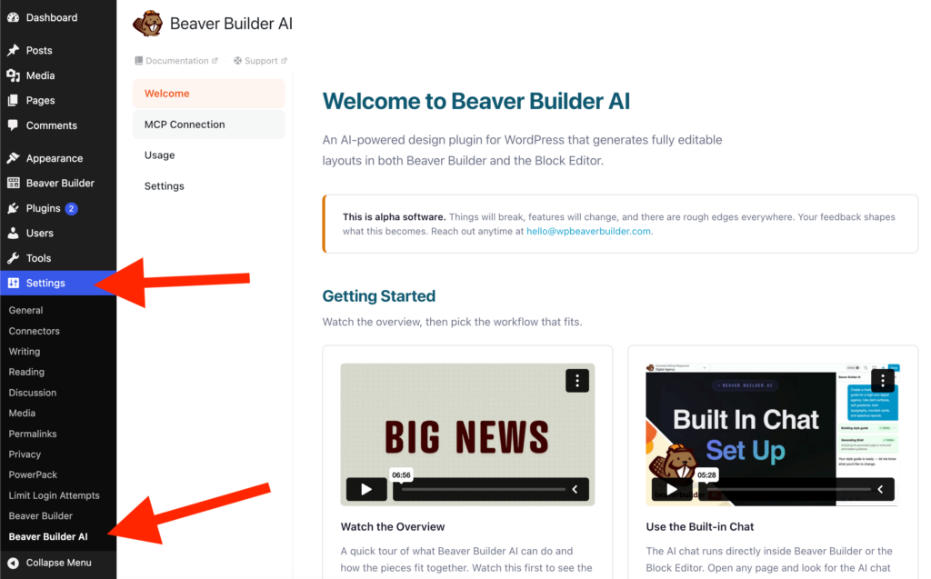 Welcome to Beaver Builder AI