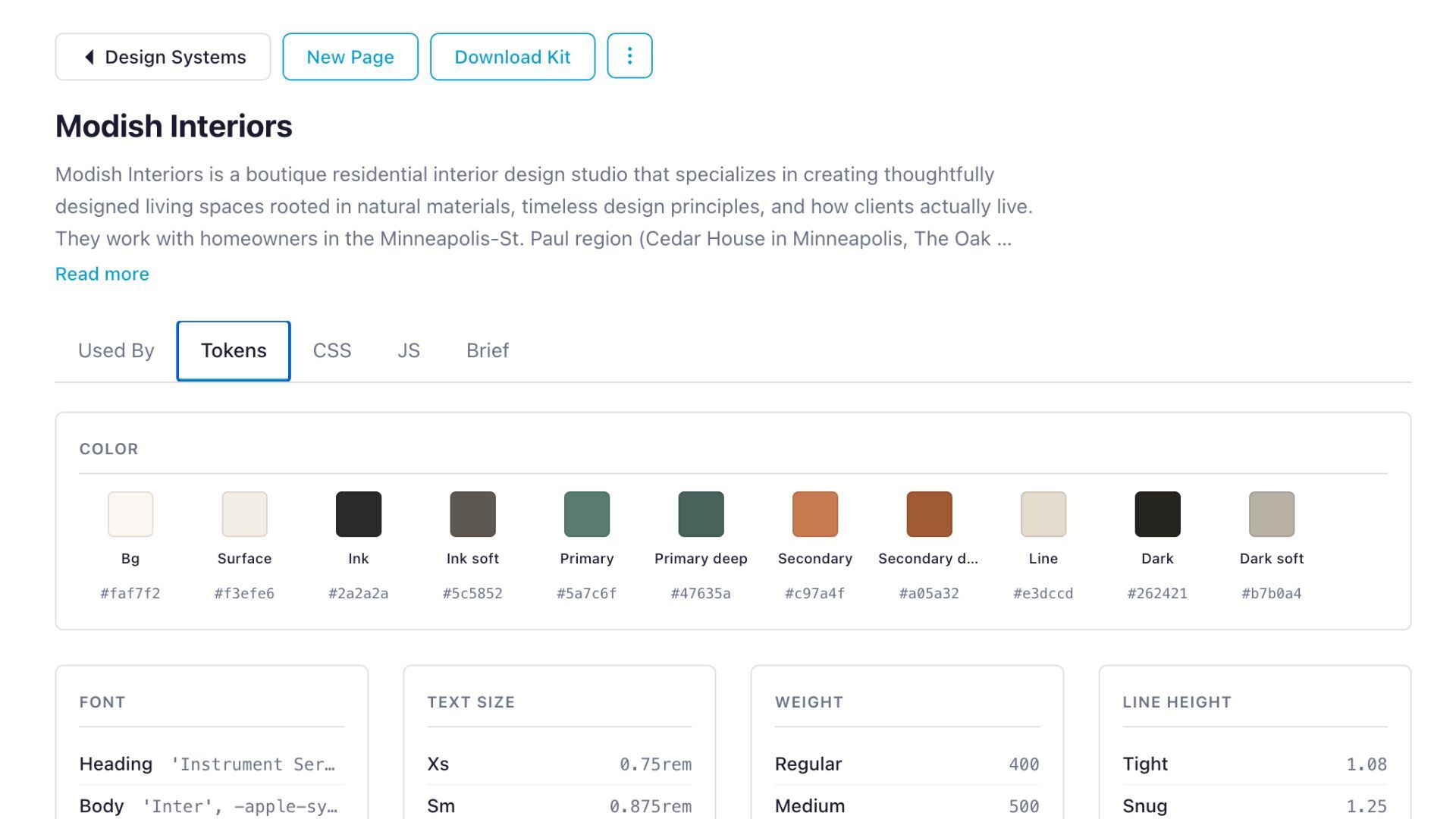 beaver builder ai design system example