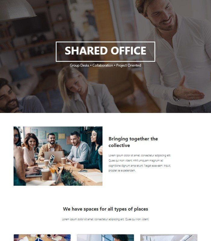 Collexive template preview by Joshua Long