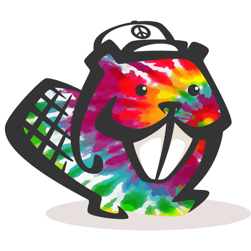 Tie-Dye Beaver